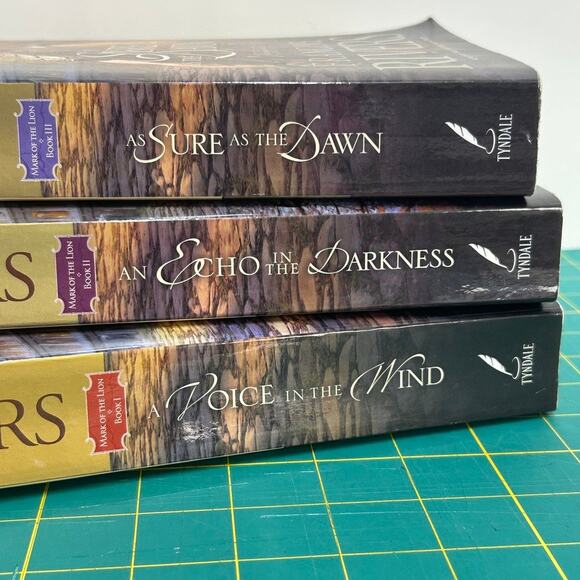 Mark of the Lion Series by Francine Rivers Book Set of 3 Paperback Christina Fic - Picture 4 of 11